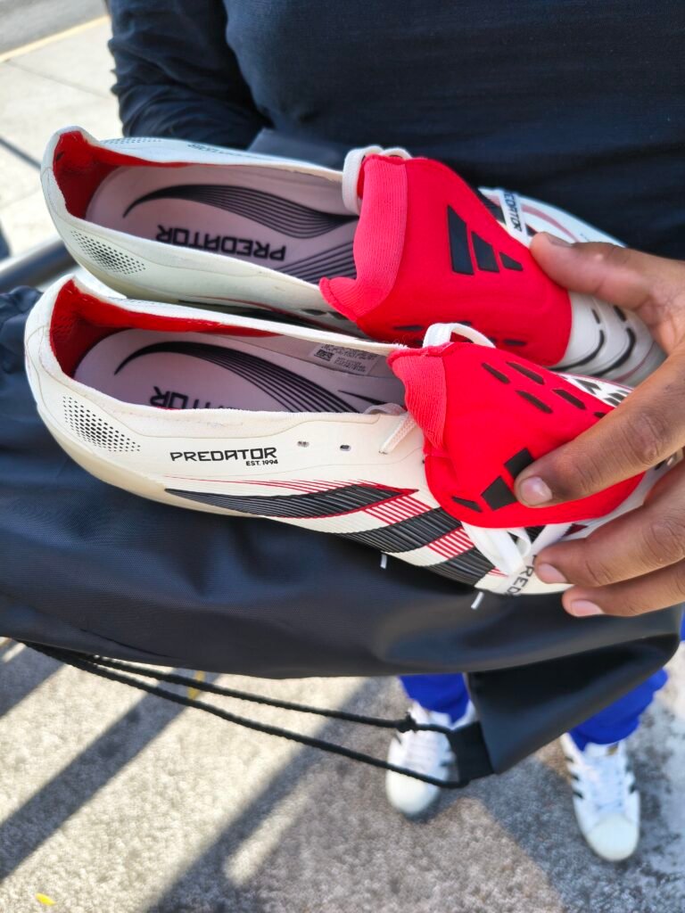 Predator 25 FG Launch Edition Off White Core Black Pure Ruby FGAP1255