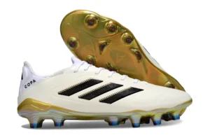 Copa Pure 3 FG Luxe Control Footwear White Matte Gold Core Black FGAC1223