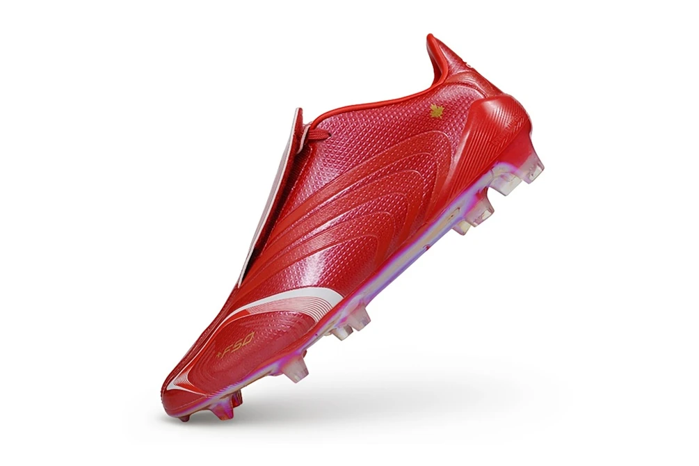 F50 Tunit FG Trionda Canada Vivid Red Cloud White Gold Metallic FGAF1551 - Imagen 3