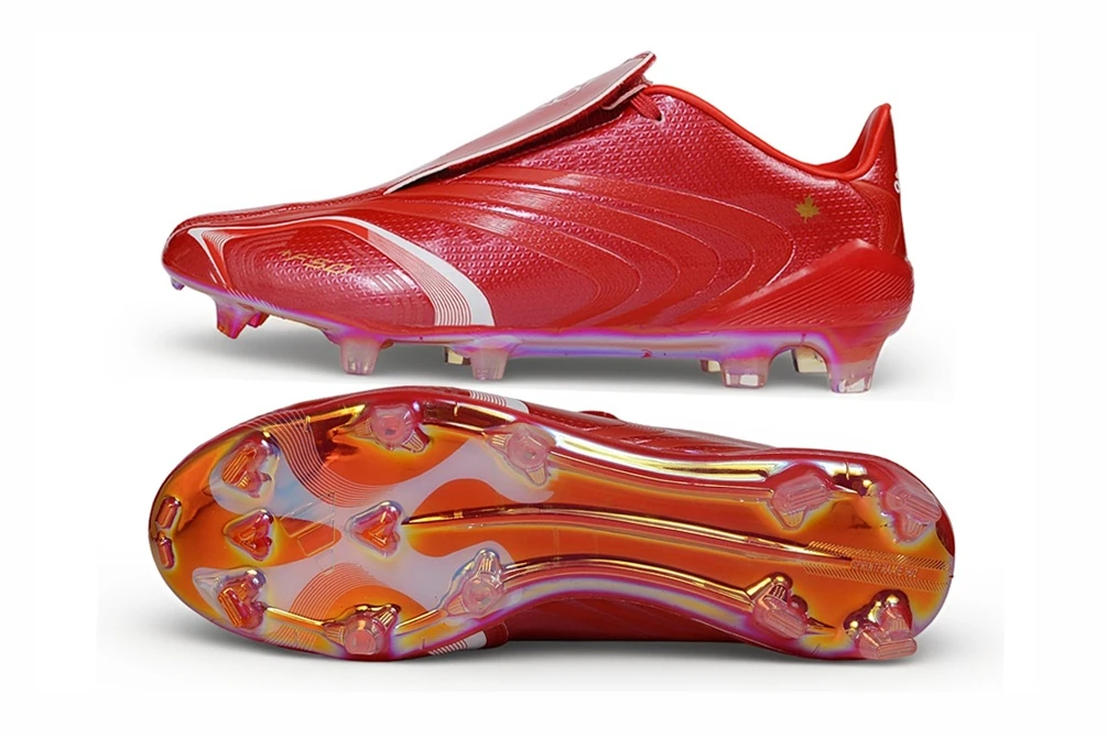 F50 Tunit FG Trionda Canada Vivid Red Cloud White Gold Metallic FGAF1551 - Imagen 5