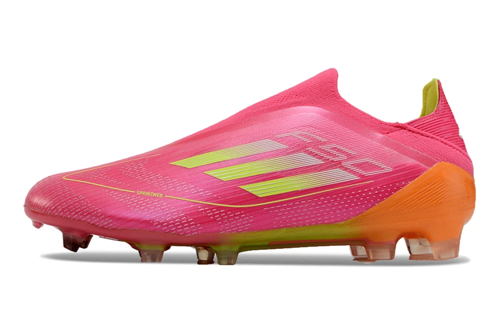 F50 FG Laceless Lucid Pink Solar Orange Lucid Lemon FGAF1575 - Imagen 7