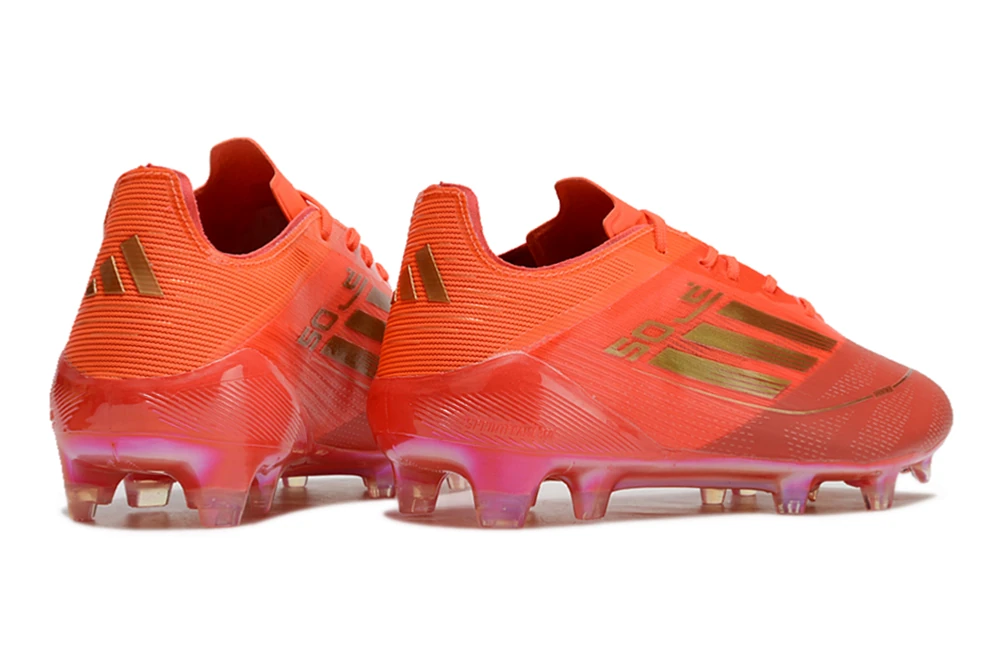 F50 FG Laceless Two Horizons Bright Red Solar Red Gold Metallic FGAF1578 - Imagen 5