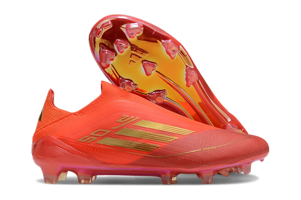 F50 FG Laceless Two Horizons Bright Red Solar Red Gold Metallic FGAF1579