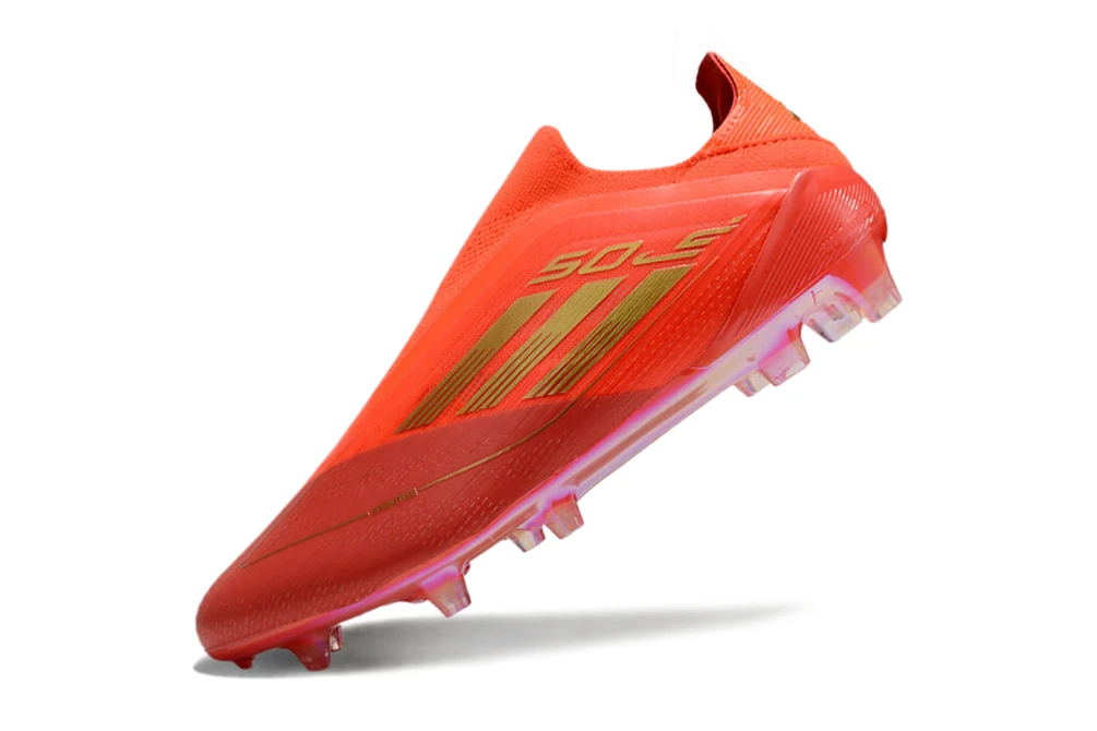 F50 FG Laceless Two Horizons Bright Red Solar Red Gold Metallic FGAF1579 - Imagen 3