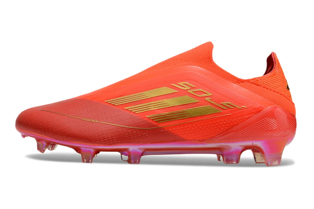 F50 FG Laceless Two Horizons Bright Red Solar Red Gold Metallic FGAF1579 - Imagen 7