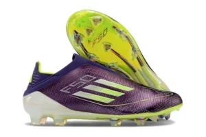 F50 FG Laceless Fast Reborn Messi 2010 Purple Cloud White Lucid Lemon FGAF1593