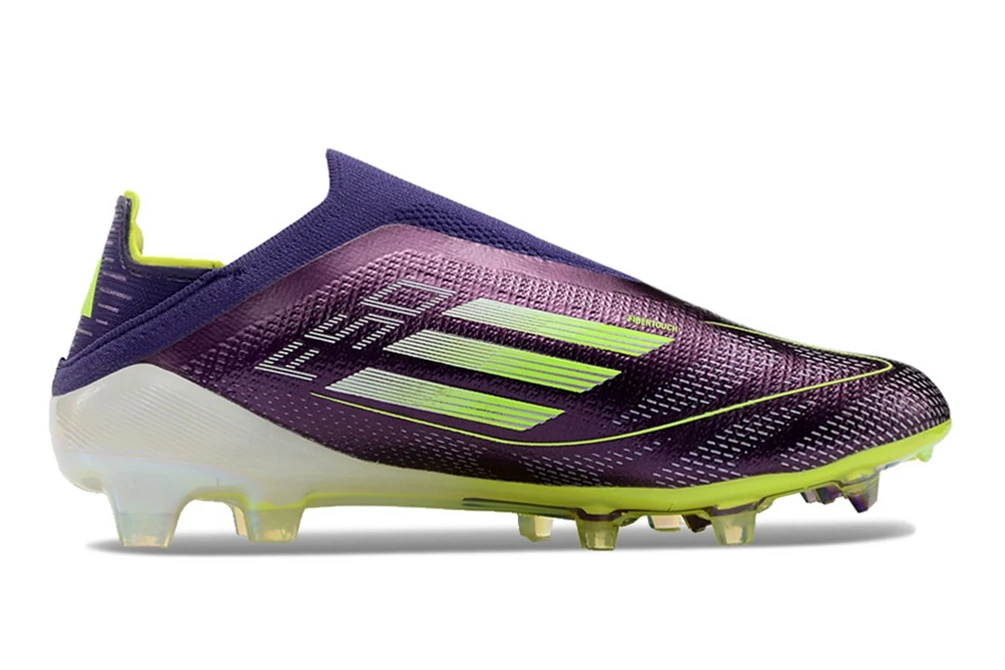 F50 FG Laceless Fast Reborn Messi 2010 Purple Cloud White Lucid Lemon FGAF1593 - Imagen 7