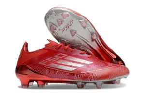 F50 FG SOCCER.COM 40th Anniversary Vivid Red Metallic Silver Cloud White FGAF1596
