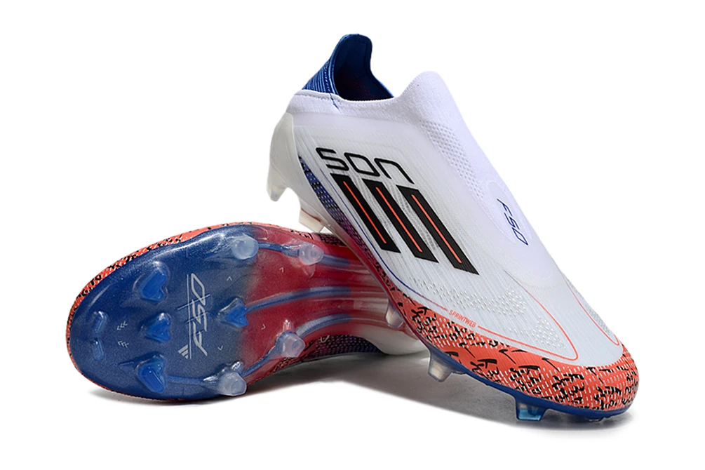 F50 FG Laceless Cloud White Night Navy Lucid Red FGAF1610 - Imagen 4