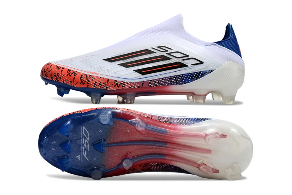 F50 FG Laceless Cloud White Night Navy Lucid Red FGAF1610 - Imagen 6
