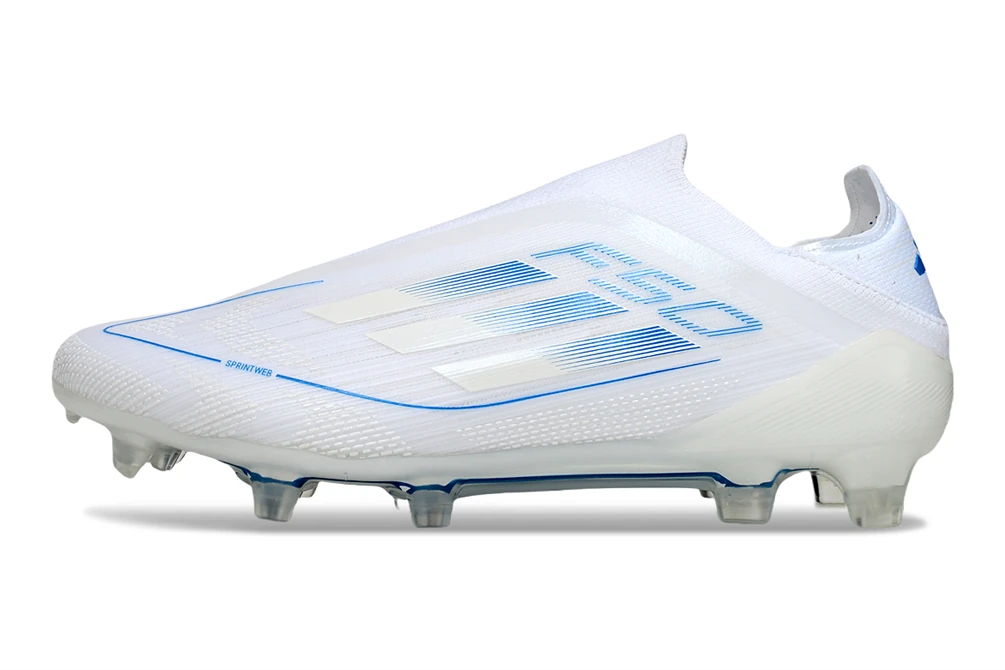 F50 FG Laceless Polar Victory Cloud White Silver Metallic Bright Royal FGAF1633 - Imagen 7