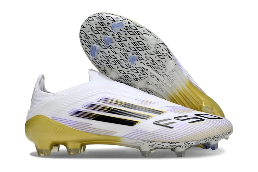 F50 FG Laceless Road to Glory Cloud White Core Black Gold Metallic FGAF1661