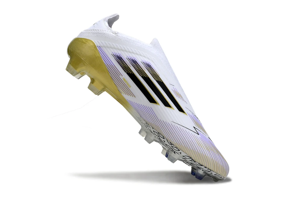 F50 FG Laceless Road to Glory Cloud White Core Black Gold Metallic FGAF1661 - Imagen 3
