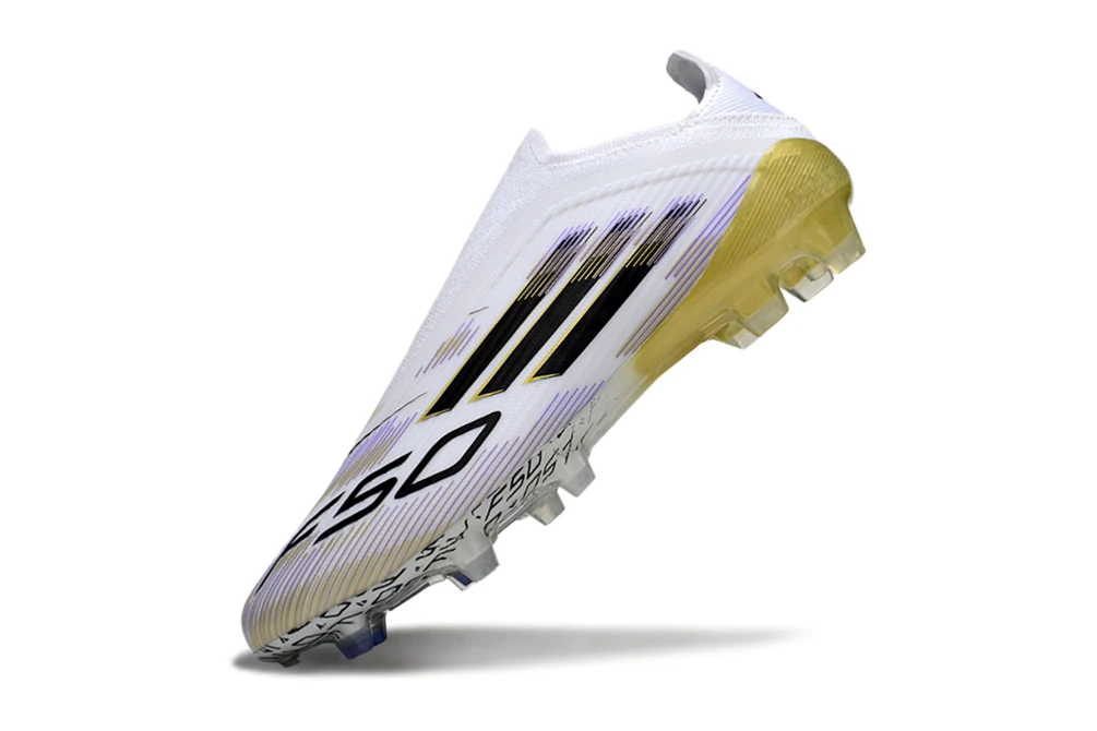 F50 FG Laceless Road to Glory Cloud White Core Black Gold Metallic FGAF1661 - Imagen 4