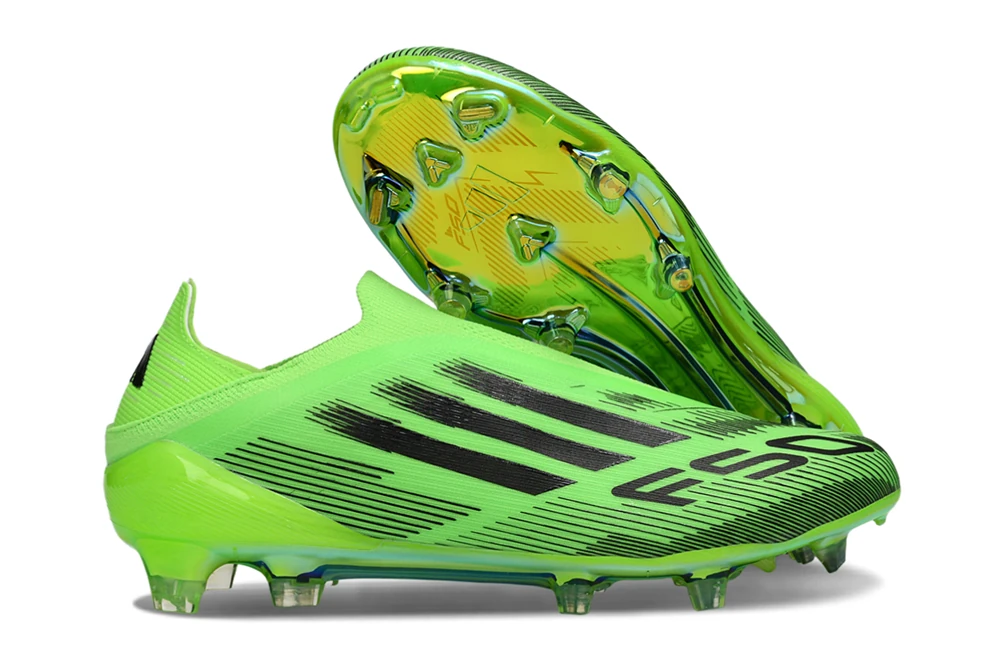 F50 FG Laceless R-GOL Anniversary Green Carbon Core Black FGAF1686