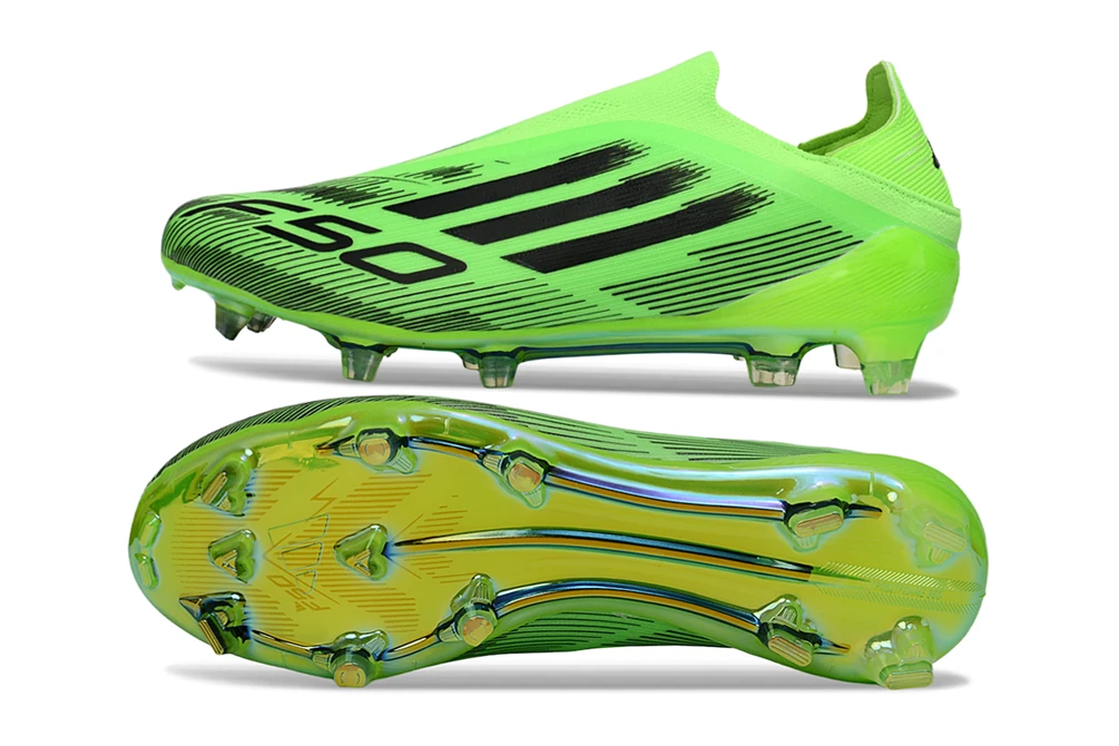 F50 FG Laceless R-GOL Anniversary Green Carbon Core Black FGAF1686 - Imagen 6