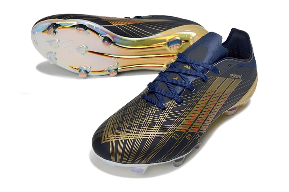 F50 FG Ousmane Dembélé Ballon d'Or Night Navy Gold Metallic FGAF1690 - Imagen 2