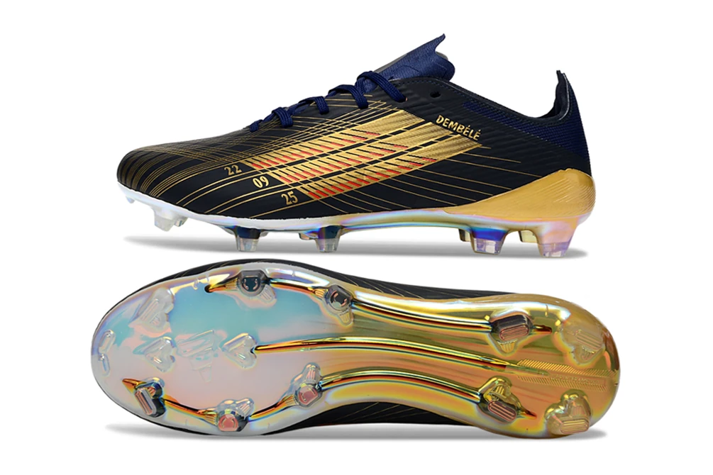 F50 FG Ousmane Dembélé Ballon d'Or Night Navy Gold Metallic FGAF1690 - Imagen 3
