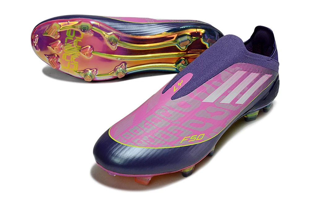 F50 FG Laceless Night Navy Lucid Pink Gold Metallic FGAF1706 - Imagen 2