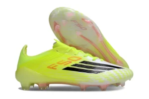 F50 FG Laceless Born For Goals Team Solar Yellow Core Black Lucid Red FGAF1725