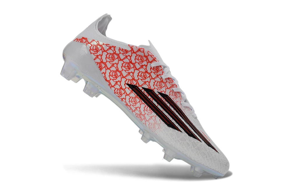 F50 FG Laceless Lamine Yamal Heartbreaker Cloud White Lucid Red Gold Multicolor FGAF1745 - Imagen 3