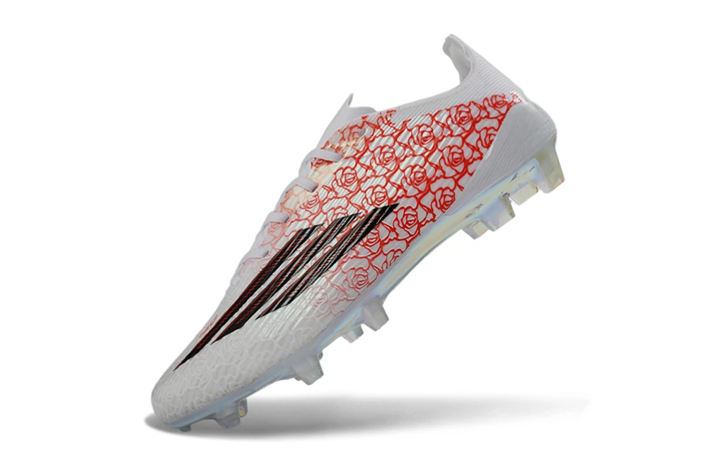 F50 FG Laceless Lamine Yamal Heartbreaker Cloud White Lucid Red Gold Multicolor FGAF1745 - Imagen 4