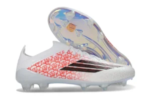 F50 FG Laceless Lamine Yamal Heartbreaker Cloud White Lucid Red Gold Multicolor FGAF1746