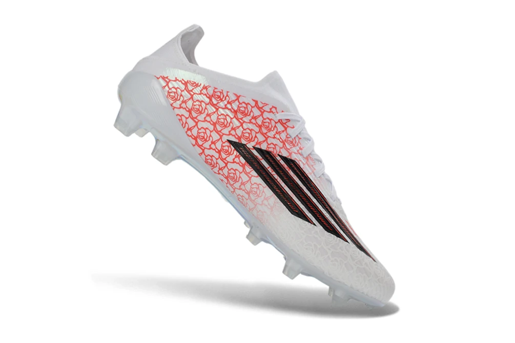 F50 FG Laceless Lamine Yamal Heartbreaker Cloud White Lucid Red Gold Multicolor FGAF1746 - Imagen 3