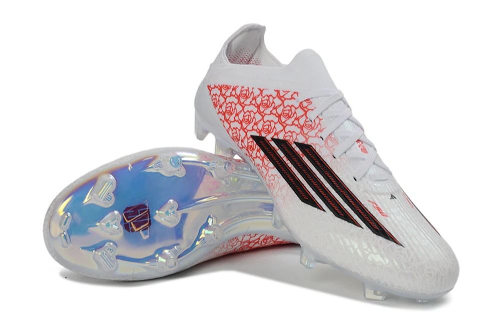 F50 FG Laceless Lamine Yamal Heartbreaker Cloud White Lucid Red Gold Multicolor FGAF1746 - Imagen 5