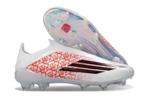 F50 FG Laceless Lamine Yamal Heartbreaker Cloud White Lucid Red Gold Multicolor FGAF1747