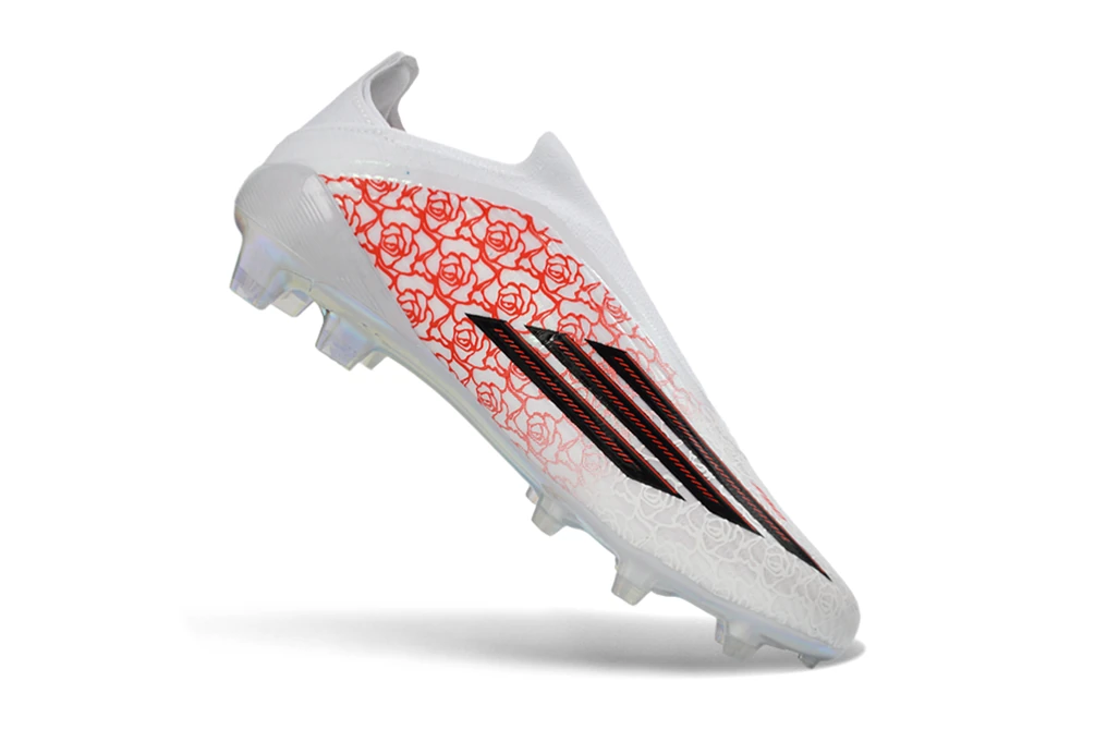 F50 FG Laceless Lamine Yamal Heartbreaker Cloud White Lucid Red Gold Multicolor FGAF1747 - Imagen 3