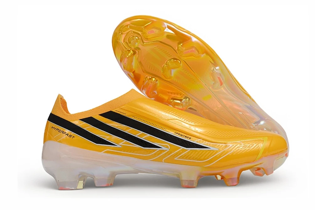 F50 Hyperfast FG Laceless Team Solar Yellow Core Black Gold Metallic FGAF1759