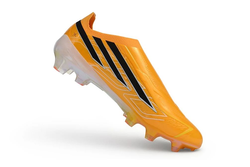 F50 Hyperfast FG Laceless Team Solar Yellow Core Black Gold Metallic FGAF1759 - Imagen 3