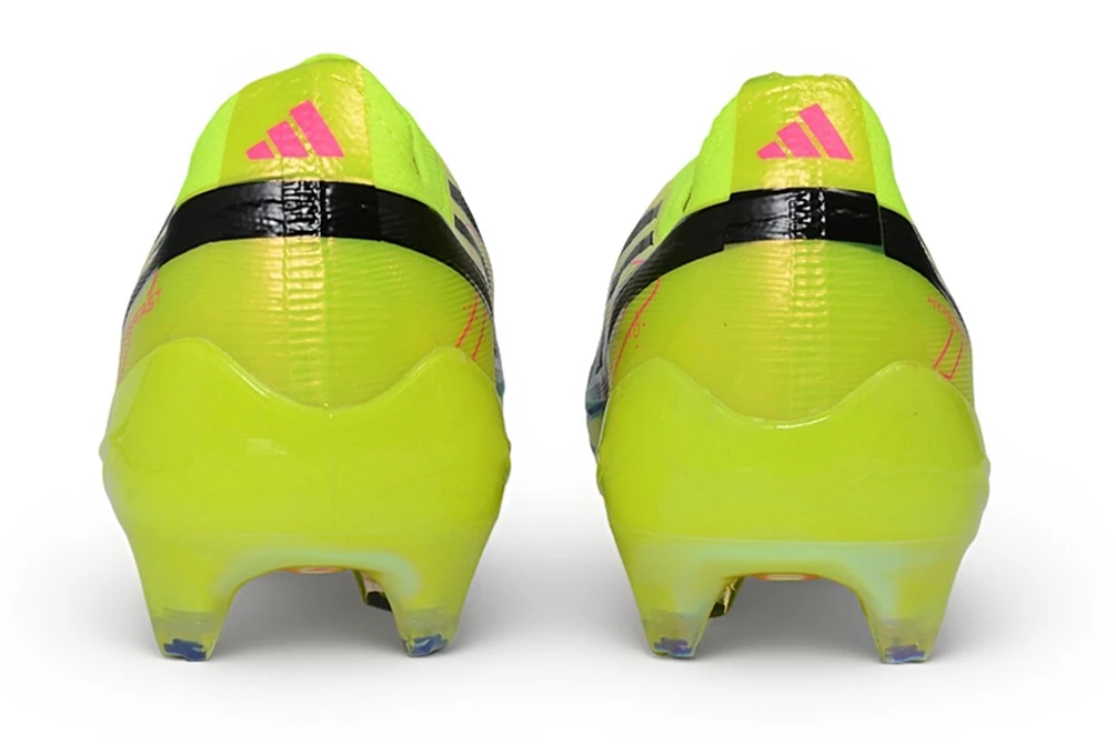 F50 Hyperfast FG Laceless Team Solar Yellow Core Black Lucid Pink FGAF1763 - Imagen 4
