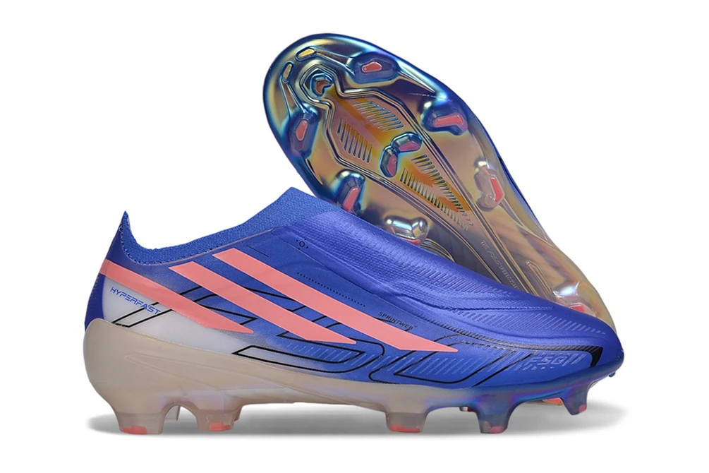 F50 Hyperfast FG Laceless Royal Blue Solar Orange Cloud White FGAF1774