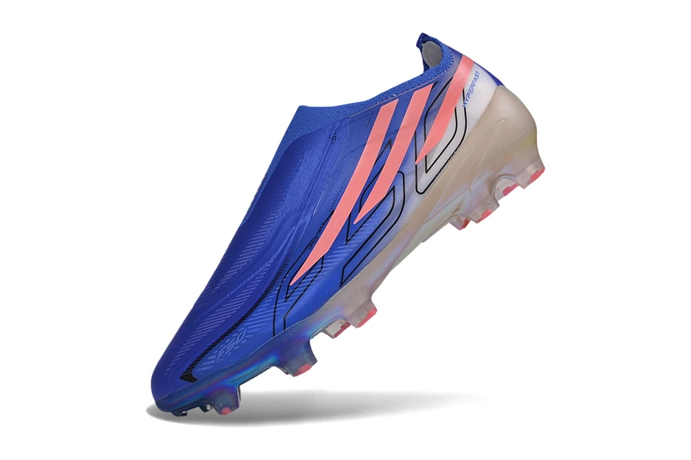 F50 Hyperfast FG Laceless Royal Blue Solar Orange Cloud White FGAF1774 - Imagen 3