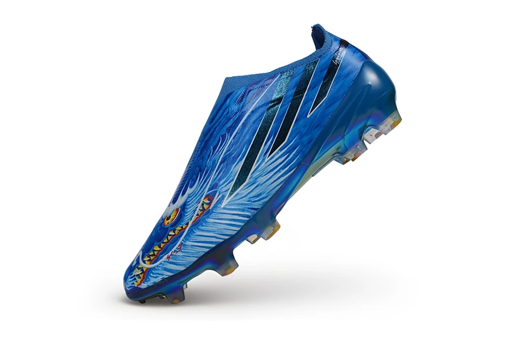 F50 Hyperfast FG Laceless Y-3 Dragon Royal Blue Cloud White Multicolor FGAF1777 - Imagen 3