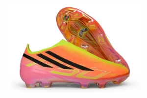 F50 Hyperfast FG Laceless 2027 First Main Pack Solar Yellow Solar Orange Magenta Purple FGAF1789