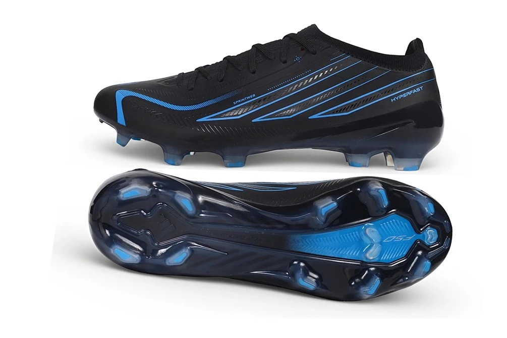 F50 Hyperfast FG Black Pack Core Black Core Black Lucid Ray Blue FGAF1794 - Imagen 4
