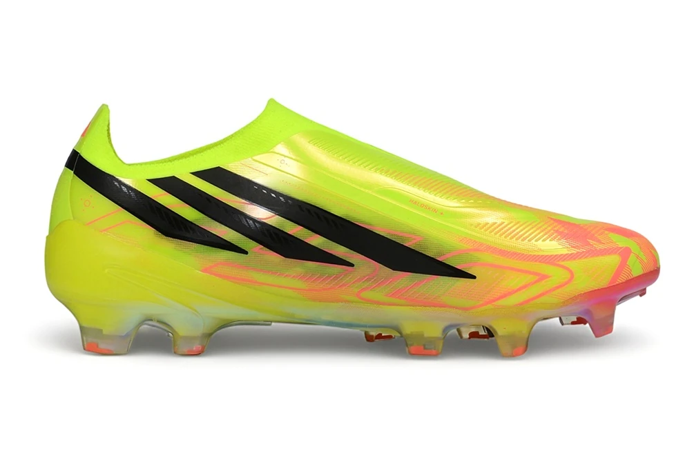 F50 Hyperfast FG Laceless Too Light Team Solar Yellow Core Black Solar Turbo FGAF1805 - Imagen 5