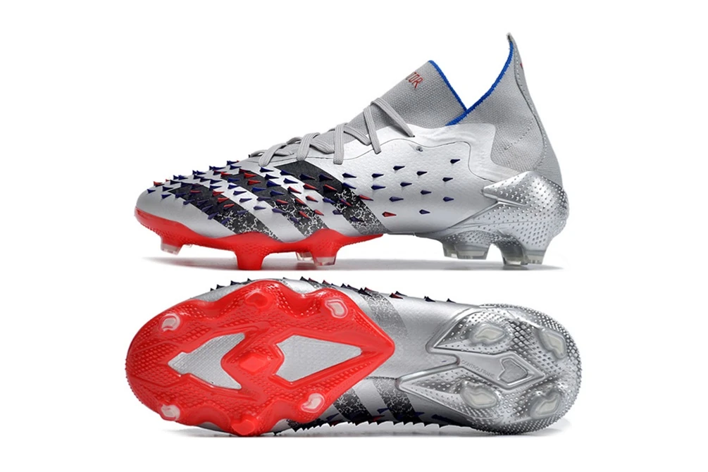 Predator Freak FG White Spark White Navy Red FGAP1005 - Imagen 6
