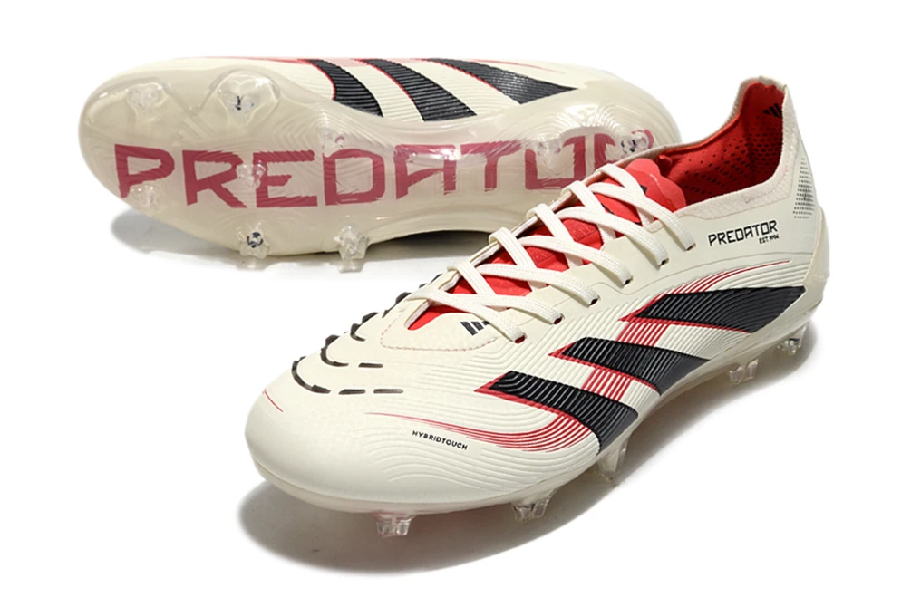 Predator 25 FG Launch Edition Off White Core Black Pure Ruby FGAP1254 - Imagen 4