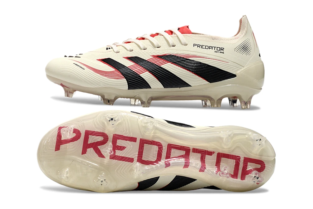 Predator 25 FG Launch Edition Off White Core Black Pure Ruby FGAP1254 - Imagen 7