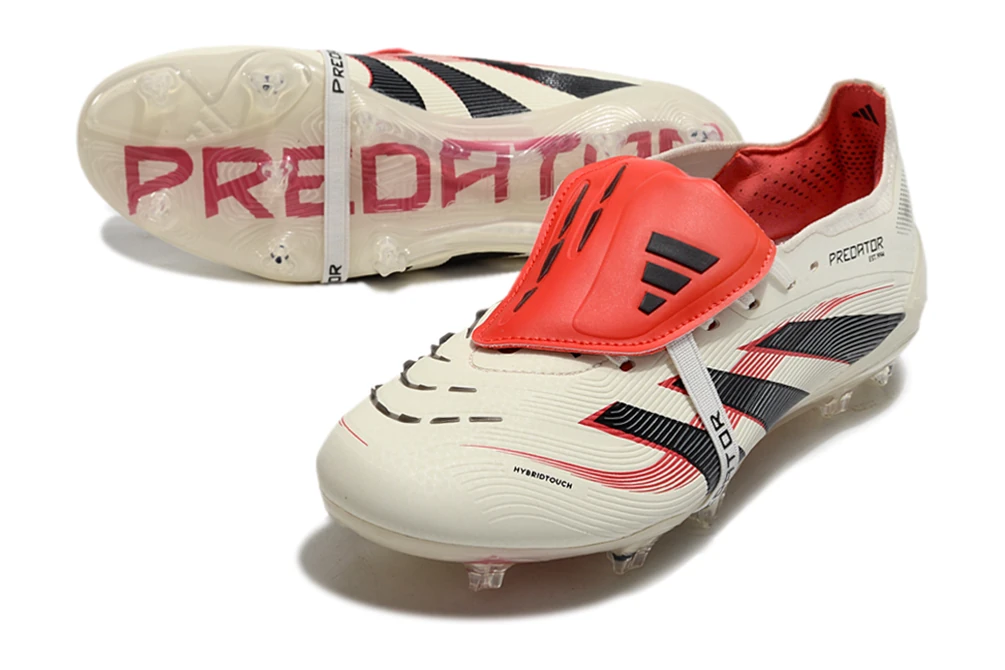 Predator 25 FG Launch Edition Off White Core Black Pure Ruby FGAP1255 - Imagen 4