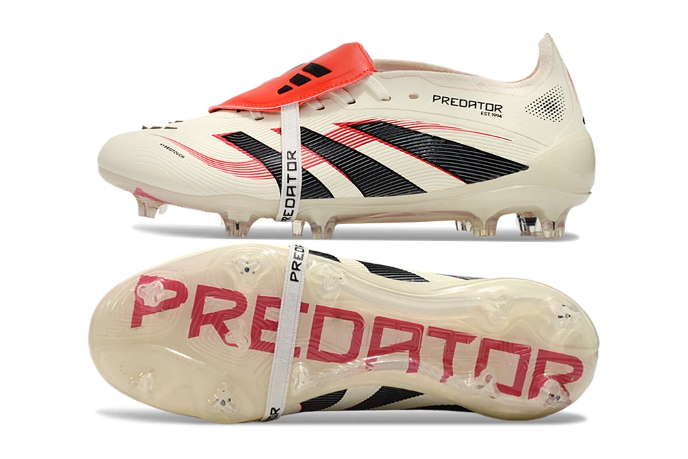 Predator 25 FG Launch Edition Off White Core Black Pure Ruby FGAP1255 - Imagen 7