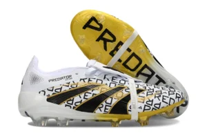 Predator 25 FG Road to Glory Footwear White Core Black Metallic Gold FGAP1279