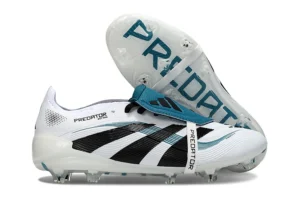 Predator 25 FG Footwear White Core Black Turquoise FGAP1282