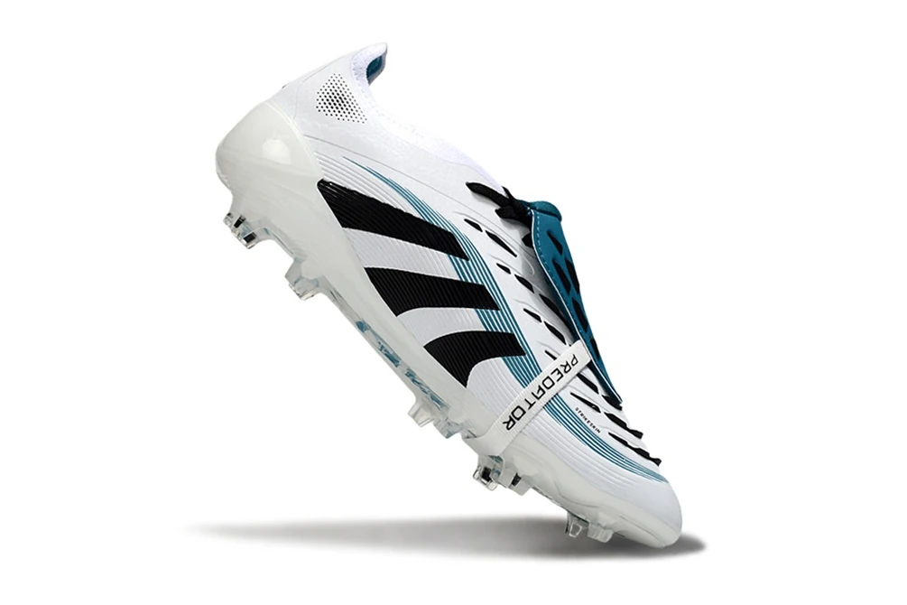 Predator 25 FG Footwear White Core Black Turquoise FGAP1282 - Imagen 2