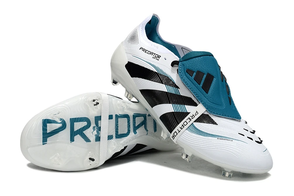 Predator 25 FG Footwear White Core Black Turquoise FGAP1282 - Imagen 4