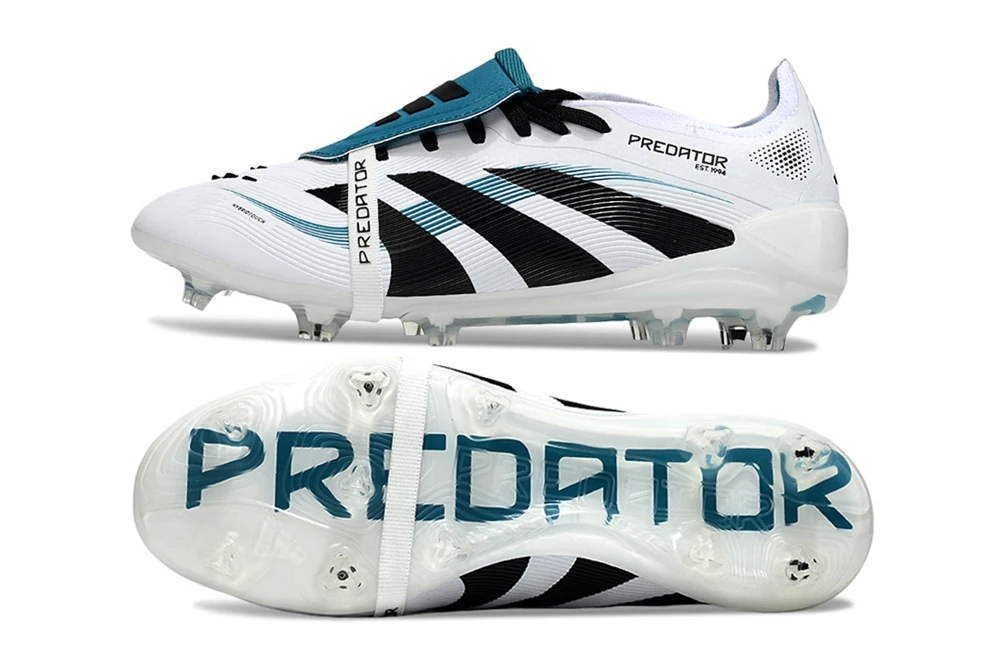 Predator 25 FG Footwear White Core Black Turquoise FGAP1282 - Imagen 6